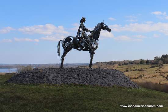 Sculpture by Lough Key County Roscommon | Irish American Mom Sculpture by Lough Key County Roscommon
