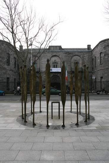 Memorial to those executed in 1916 outside Kilmainham Gaol | Irish American Mom Memorial to those executed in 1916 outside Kilmainham Gaol