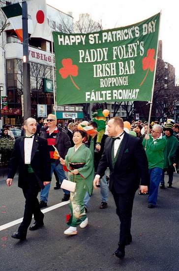 St. Patrick's Day Parade in Tokyo | Irish American Mom St. Patrick's Day Parade in Tokyo