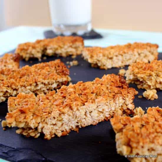 Flapjacks in Ireland or granola bars in America | Irish American Mom Flapjacks in Ireland or granola bars in America