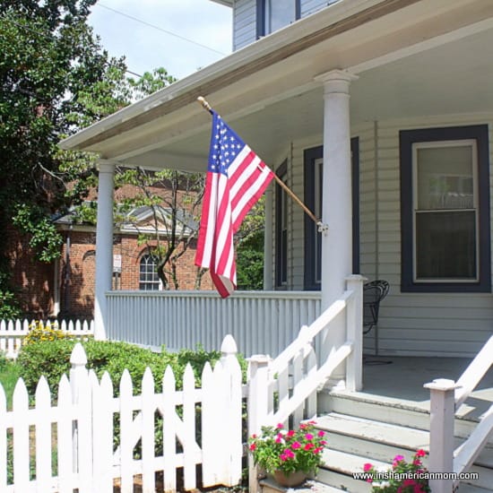 A Patriotic Porch