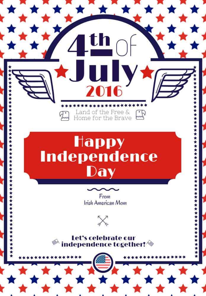 Happy 4th of July 2016 | Irish American Mom Happy 4th of July 2016