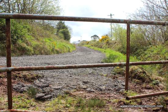 Rusty Gate in Ireland | Irish American Mom A broken rusty gate in Ireland beside a small boreen