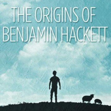 Text over the silhouette of a boy with dogs