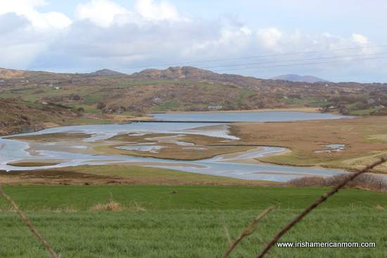 Scenery of West Cork | Irish American Mom A large body of water with a mountain in the background