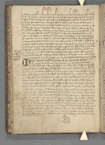 Ancient Irish Manuscripts at Trinity College | Irish American Mom Text on an illustrated vellum manuscript page