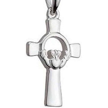 Silver cross pendant