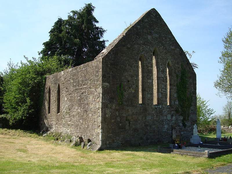 A large brick building without a roof