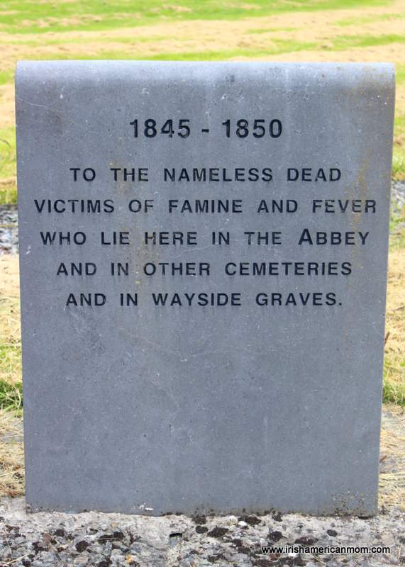 Unmarked grave of 9000 victims of the Irish Famine