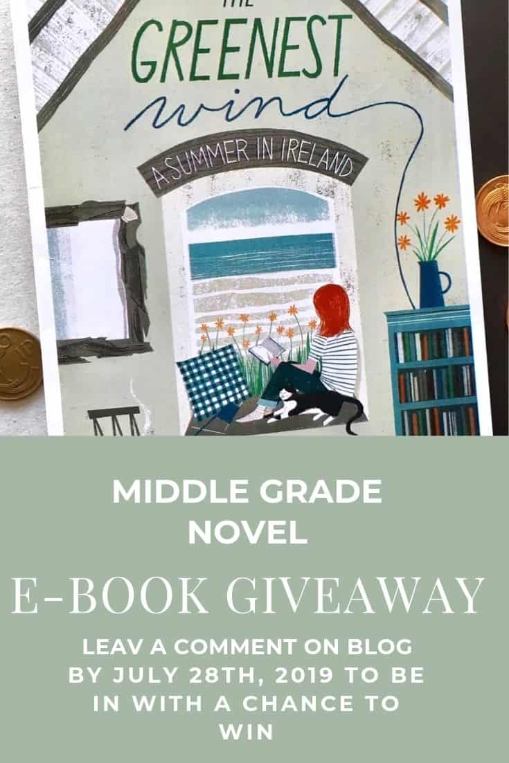 Middle Grade Novel The Greenest Wind Bookcover Design