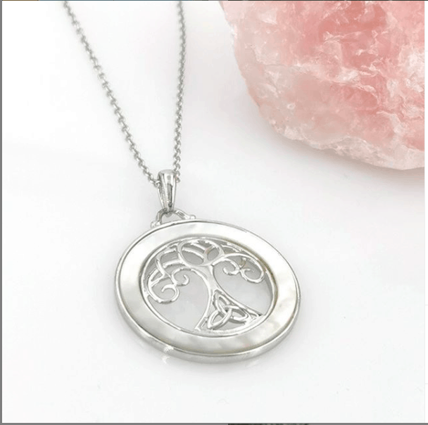 A pendant with a Celtic Tree of Life