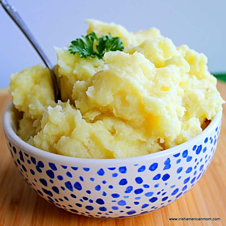 Floury Mashed Potatoes Irish Style