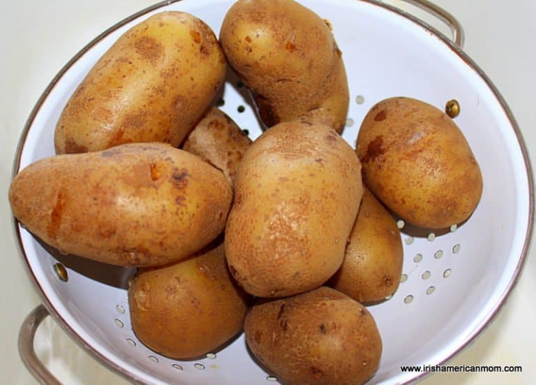 Floury Mashed Potatoes Irish Style