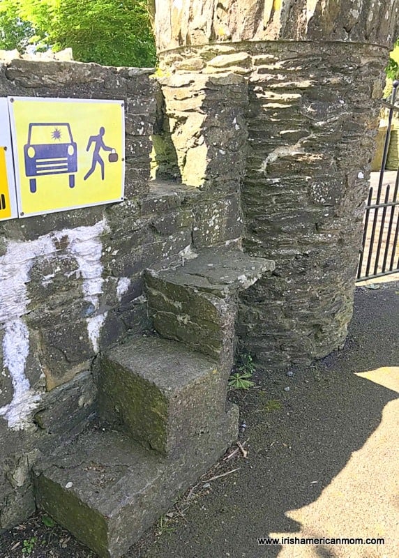 Stone steps in Ireland