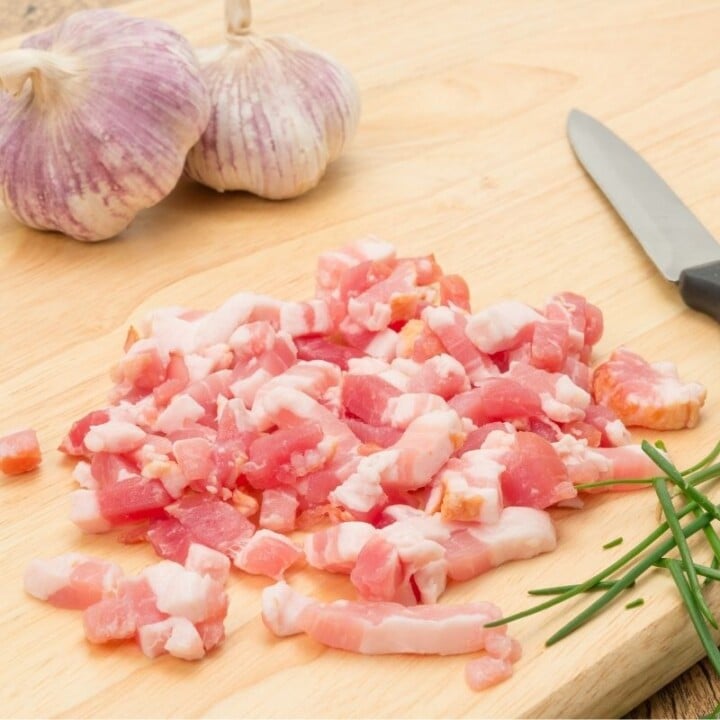 Maple Bacon Skillet Brussels Sprouts