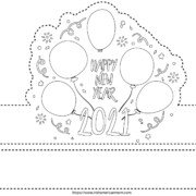 A New Year Crown Printable For Little Ones | Irish American Mom