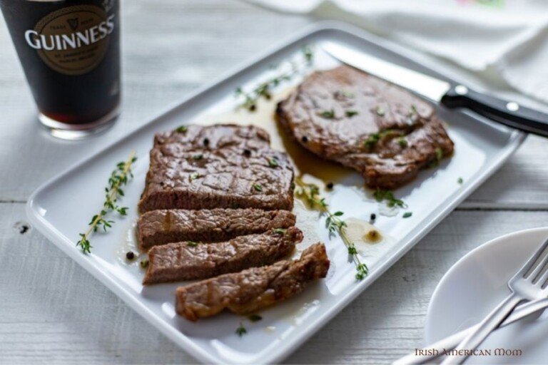 Flavor Loaded Guinness Marinated Steaks