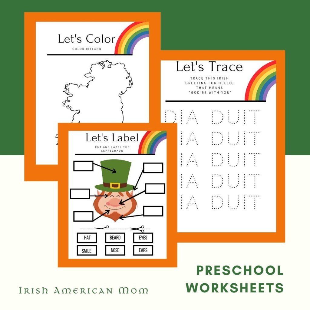 symbols-of-ireland-preschool-activity-worksheets