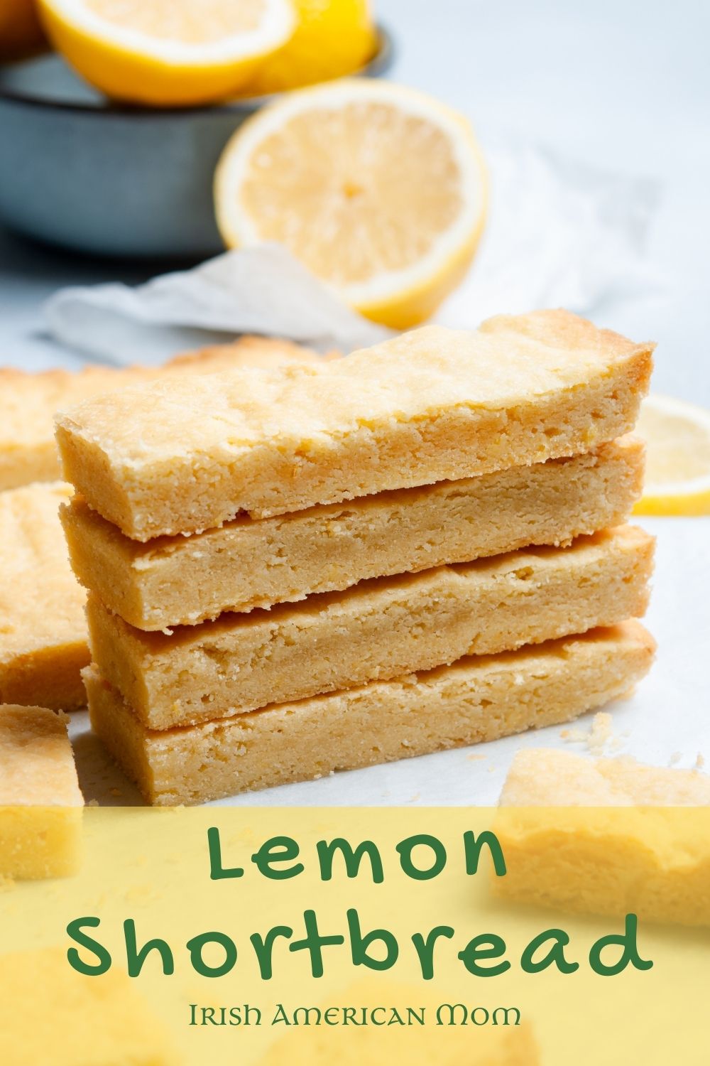 Tender Melt In Your Mouth Lemon Shortbread Bars