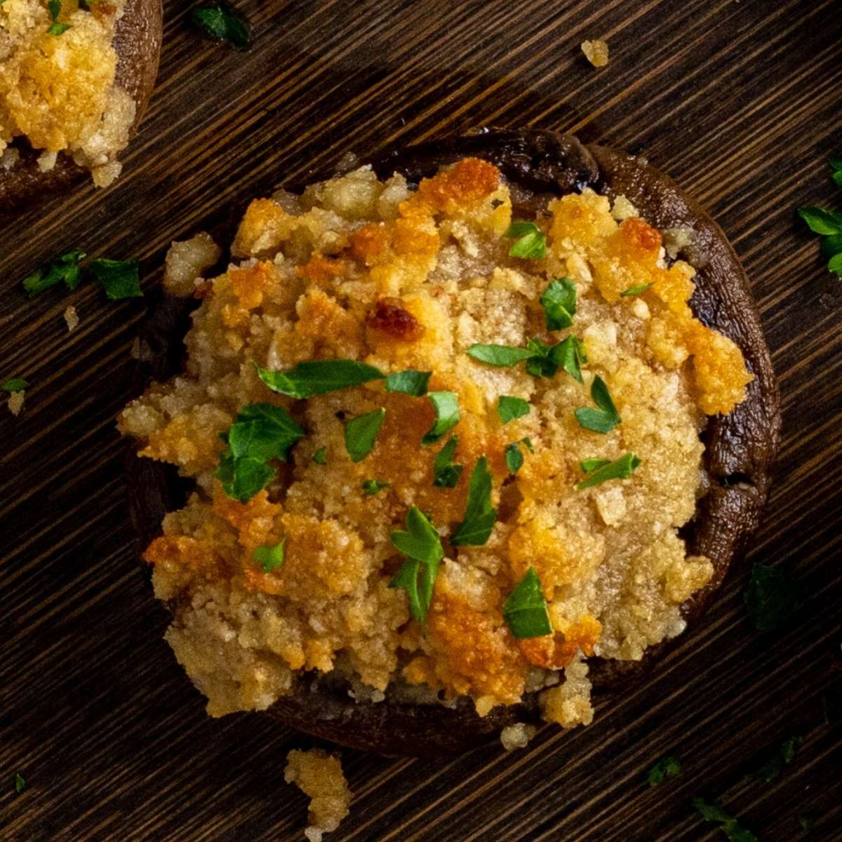 Irish Cheddar Cheese Stuffed Mushrooms