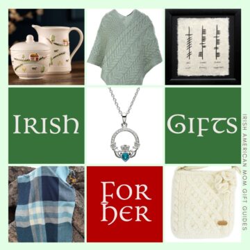 Collage of Irish Gifts with text