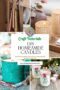Candle collage with text banner