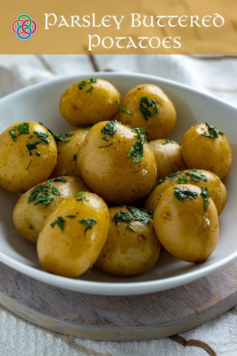 The Sweet and Healthy Taste of Parsley Buttered Potatoes