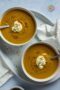 Two bowls of soup