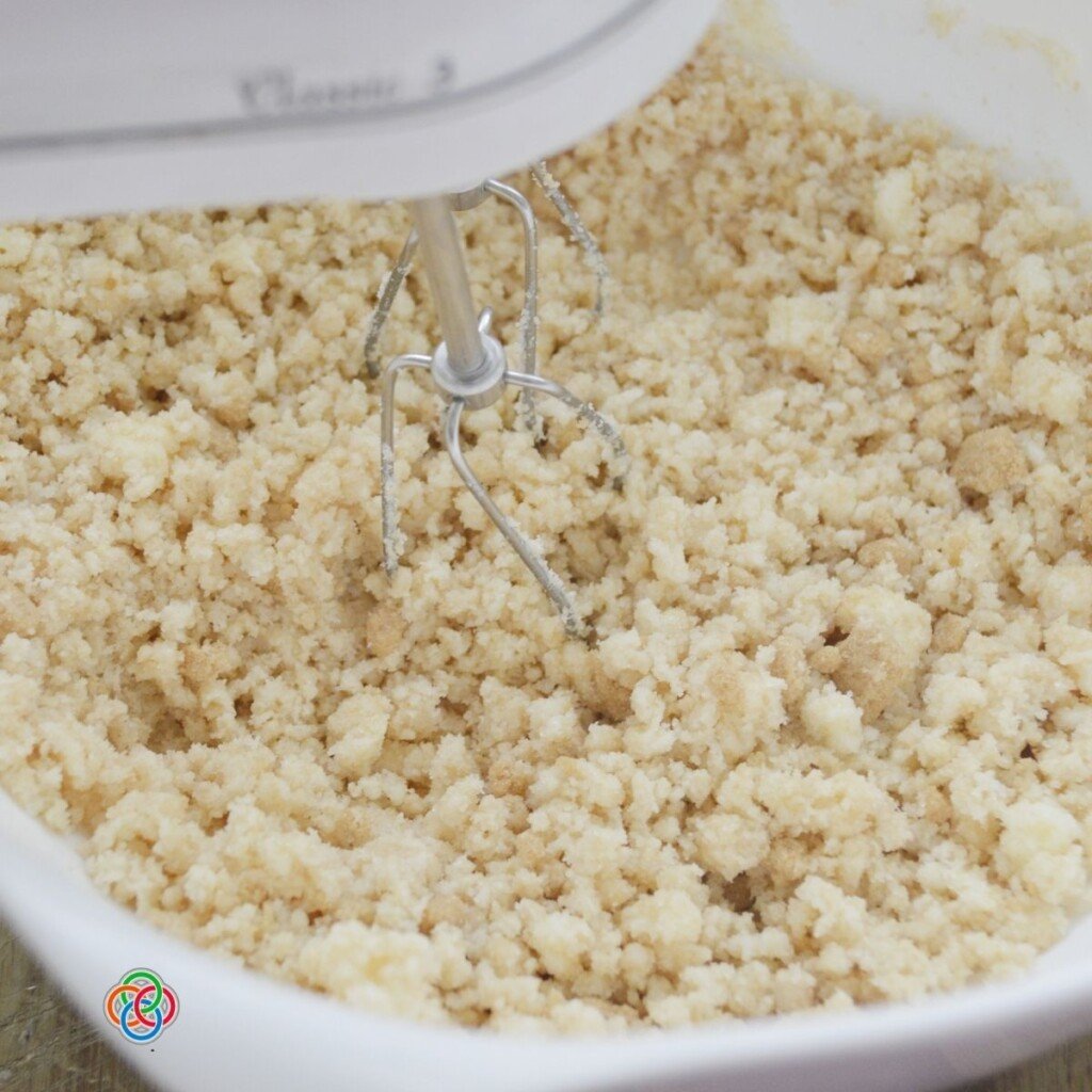 Creaming butter and sugars for Irish cream chocolate chip cookes | Irish American Mom Creaming butter and sugars
