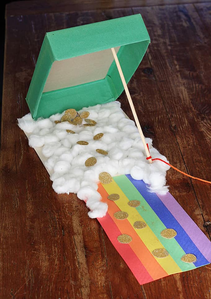 Cereal Box Leprechaun Trap | Irish American Mom Leprechaun Trap Craft