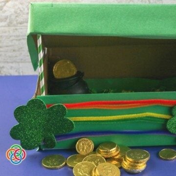 Shoebox trap for a leprechaun
