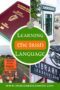 Collage featuring Irish language words with text bubble and banner