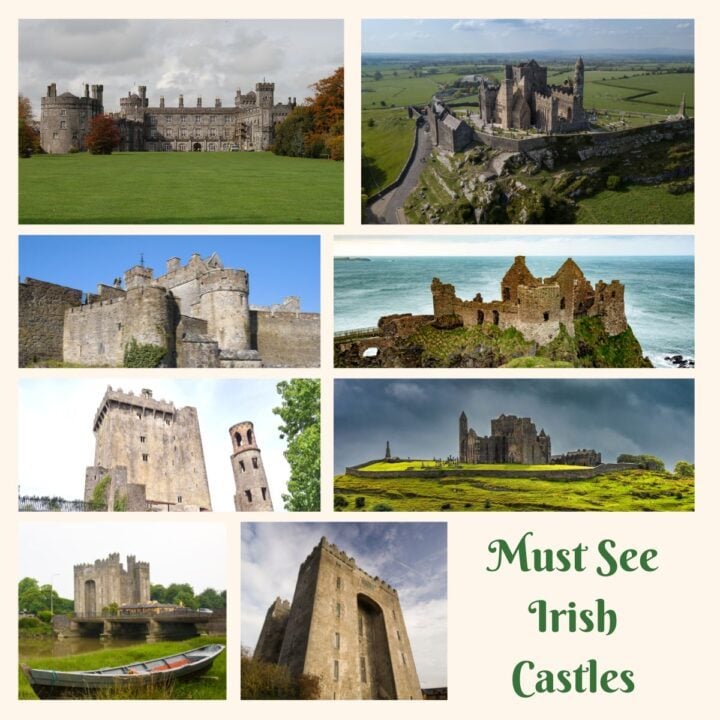 Must-See-Irish-Castles | Irish American Mom Collage of castles with text