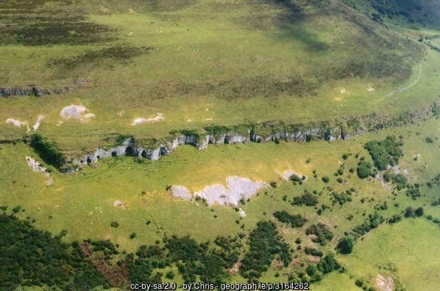 The Caves of Keash | Irish American Mom Caves on the side of a mountain