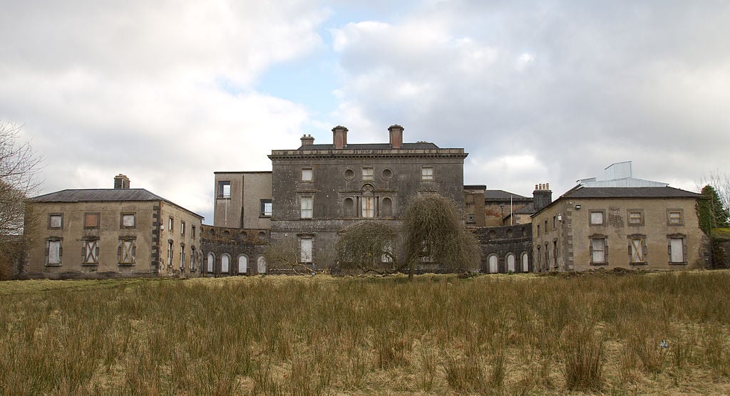 Old stone mansion