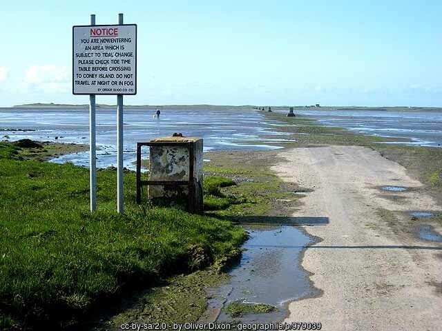 The road to Coney Island in County Sligo | Irish American Mom Road leading to the sea