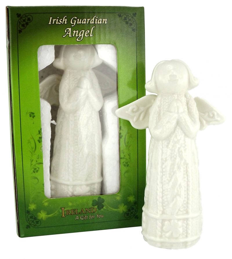 Porcelain angel with box