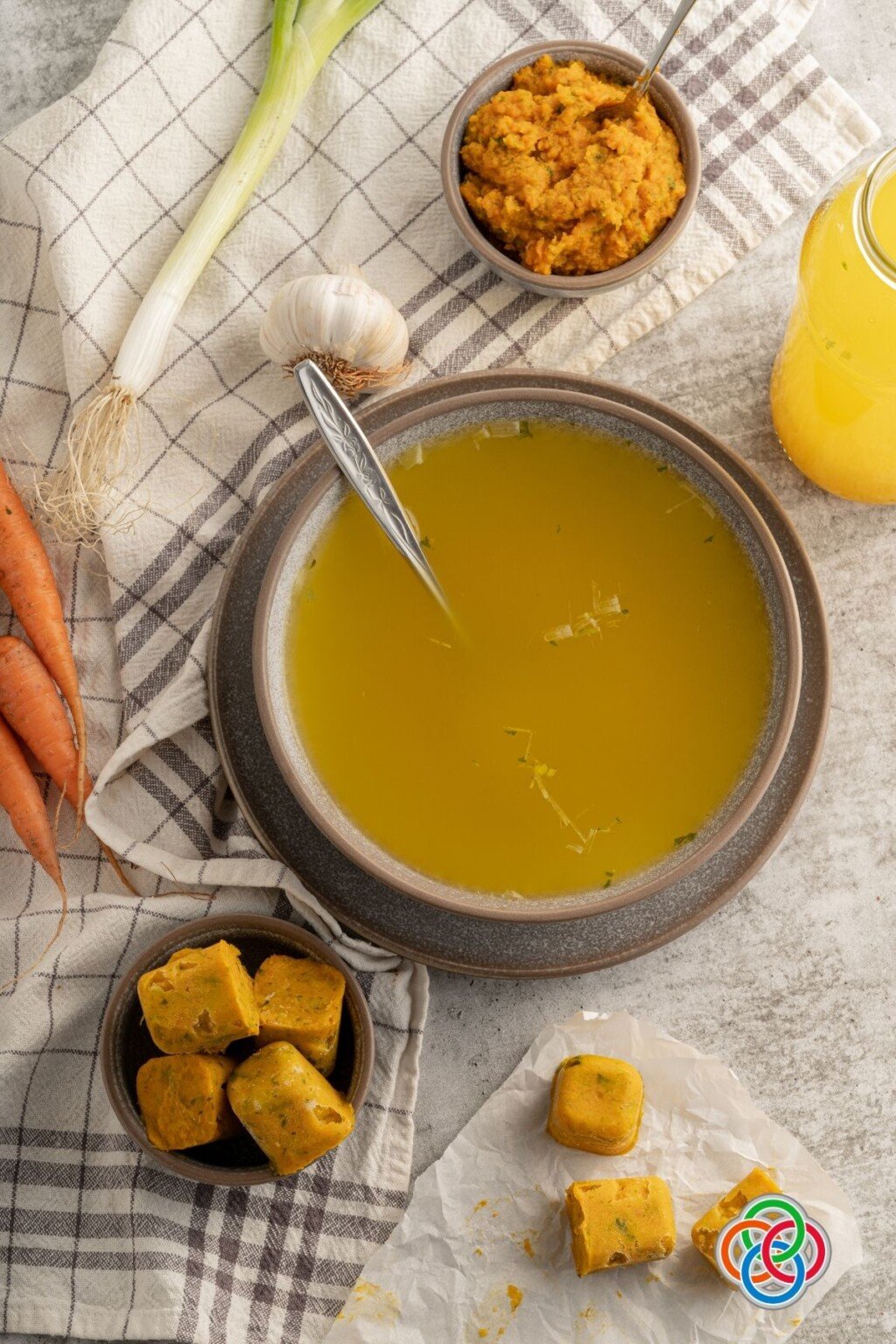 Homemade Vegan Vegetable Stock Cubes