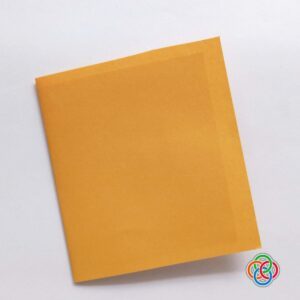 Folded golden card