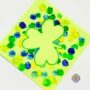 Shamrock art with logo