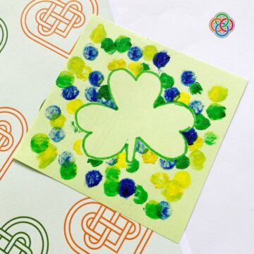 Painted shamrock