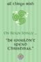 Text graphic with Celtic spiral symbol