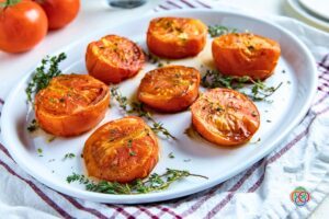 #RoastedTomatoes #GarlicTomatoes #HerbRoasted #TomatoLovers #HomemadeGoodness
