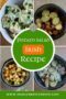 Collage featuring potato salad plus text bubble
