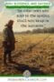 Rustic countryside scene of a man standing in a harvested field, featuring the quote “He who does not sow in the spring shall not reap in the autumn” labeled as an Irish saying, with Celtic-inspired design elements.