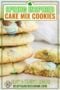 Single image poster of Spring Inspired Cake Mix Cookies styled with Celtic-inspired design accents featuring soft pastel cookies on a rustic surface with text banner in warm amber tones.