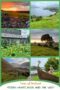 Collage of scenic Irish landscapes including lakes, countryside, cottage, mountains, and a statue, labeled “Tour of Ireland Hidden Heartlands and the West.”